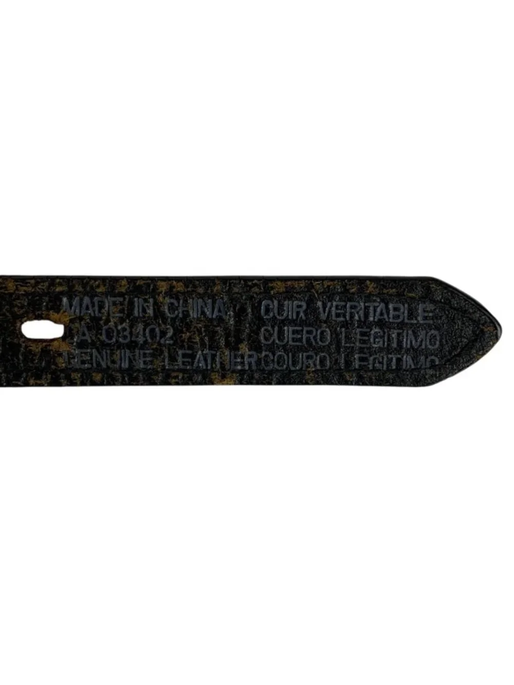 Harley-Davidson Womens Black Leather Belt Metal Bar Shield Logo Accents Sz Large
